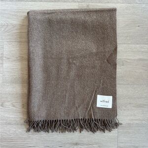 Aritzia Wilfred Classic Wool Scarf